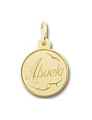 Rembrandt Charms Abuela Charm, 10K Yellow Gold