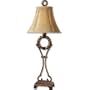Distressed Buffet Lamp with Maple Wash