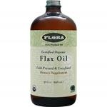 Flora Flax Oil Certified Organic 32-Ounces