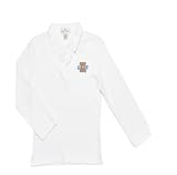 NCAA Illinois Illini Ladies Sensible White 3/4 Sleeve Polo
