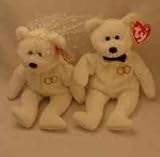 Ty Mr and Mrs Beanie Baby Bear