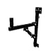 Wall Mounted Adjustable Speaker Bracket with 35mm Top Hat