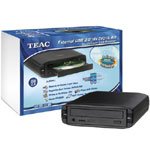 TEAC 52X32X52X16 COMBO CDRW/DVDROM EXTERNAL USB 2.0 (Black) (Retail)