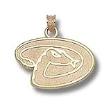 Arizona Diamondbacks Solid D 5/8 Charm/Pendant