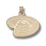 Arizona Diamondbacks Solid D 5/8 Charm/Pendant