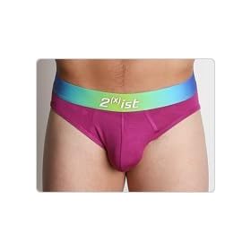 2(x)ist Men's Optic No Show Brief