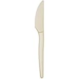 Eco-Products - Renewable Plant Starch Knife - 7 inch Plastic Knife - (Case of 1,000) EP-S001