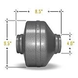 Vortex Powerfans 4" In-line Fan