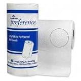 Preference Perforated Paper Towels, Bleached White, 85 Towels/Roll GEP27385