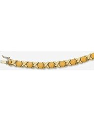 7mm 14k Stampato Bracelet 7"
