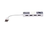 TnB - HUUSDF1 - Dancefloor - Hub USB 2.0 - 4 ports - Gris/Blanc