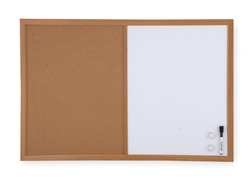 Dakota Designs 1NUK6 Combination Bulletin Board, 18x24 In