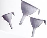  : Frontier 3-Piece Funnel Set (2 1/2'', 3'' and 4'' diameters), Plastic