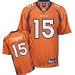 Tim Tebow Jersey: Reebok Orange Replica #15 Denver Broncos Jersey SZ M (48)