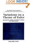 Variations on a Theme of Euler: Quadratic Forms, Elliptic Curves and Hopf Maps (University Series in Mathematics)