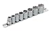 3/8 Driver Socket, CRV 3/8 to 13/16 Inch - 9 Pieces