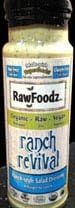 RawFoodz: Ranch Revival Salad Dressing 8.5 Oz (6 Pack)