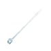 Dynalon 107095-0012 High Density Polyethylene Dipper/Sample Ladle with Graduated, 500mL Capacity, 12' Handle