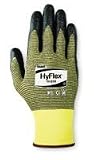Ansell Size 9 Yellow Hyflex Nylon And Kevlar Coated Work Glove