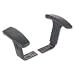 Interval Series Optional Adjustable T-Arms, Black, Poly Armcaps AELIN49AKA10B