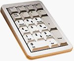Cherry Slim Line G84-4700 - Keypad - PS/2 - 21 keys - black - US