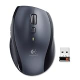 Wireless Laser Mouse, 2-1/2"x4-1/4"x1-1/4", Black/Silver Qty:4