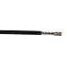 RG59/U CCTV DIRECT BURIAL- 20 AWG BC, 95% BC BRAID- BLACK- 1000 FT SPOOL Distributed by NAC Wire and Cables