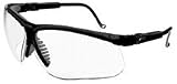 Uvex S3200X Genesis Safety Eyewear, Black Frame, Clear UV Extreme Anti-Fog Lens
