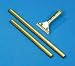 Golden Clip Window Squeegee Handle Brass Channel. EA