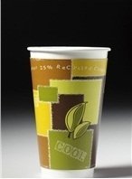 Chinet Comfort Hot/cold Cups Recycled Design 8 Ounce 44 Per Package