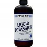 Twinlab Liqui-K, Liquid Potassium, Unflavored , Sugar Free, Sodium Free, 16 Fluid Ounce (Pack of 4)