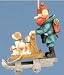 Rudolph Vintage Style Yukon and Sled "Vehicle Toy" Ornament