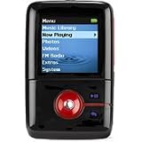 Zen V Plus 8GB Black/red Carry Music Video Clips & Photos Eng/fr