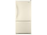 Review Whirlpool  / Whirlpool Gold GB2SHTXTT 21.9 cu. ft. Bottom-Freezer Refrigerator with Digital Temperature Control, Spillproof Shelving & Frost Free Defrost: Bisque-on-Bisque