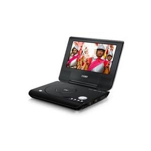 Click here to buy Coby TFDVD7008 7-Inch Portable DVD CD MP3 Player, Black by Coby.
