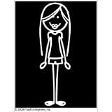 Plaid Me & My Peeps Family Auto Decal: Teen Girl