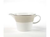 Mikasa Luminescent Pearls Taupe and Platinum Creamer
