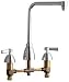 Chicago Faucets 201-AHA8XKCP Chrome Manual Deck Mounted 8
