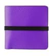 Marc By Marc Jacobs Pebble Leather Elastic Billfold Wallet Purple