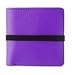 Marc By Marc Jacobs Pebble Leather Elastic Billfold Wallet Purple