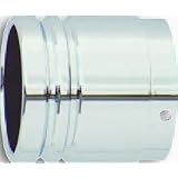 Rush Exhaust Performance Muffler Tip - Straight End w Double Groove 4002 by Rush