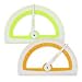 PROTRACTOR,SOFT TOUCH,AST