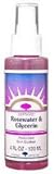 Heritage Store Inc - Flower Water, Rose & Glycerin, Atomizer Mist Sprayer 4 Oz