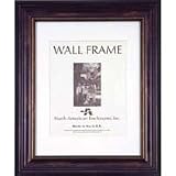 North American Astor, Wood Picture Frame with a 4 Wide Molding, 10 x 20 for 3 4 x 6 Photographs, Color: Bronze.
