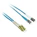 Cables to Go - Patch cable - LC single mode (M) - ST single mode (M) - 16.4 ft - fiber optic - 9 / 125 micron - blue