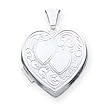 Sterling Silver Heart Locket