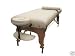 Cream 77 Long 30 Wide 4 Pad Portable Massage Table Spa Bed