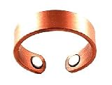 Copper Adjustable Magnetic Ring for Arthritis and Sports Pain Relief