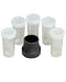 Weighted base with 5 solution cups