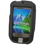 PREMIUM BLACK RUBBERIZED COATED PROGUARD HARD CASE COVER (With Optional Removable Belt Clip) for HTC TOUCH (ATT&T and CINGULAR GSM PHONES ONLY)- RETAIL PACKAGING